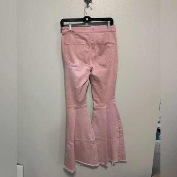 We the Free Sandrine Rose Flare Jeans - Size 27 - Picture 2 of 2